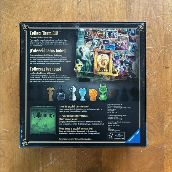 Ravensburger Disney Villainous Puzzle - Red and Black - Picture 9 of 10